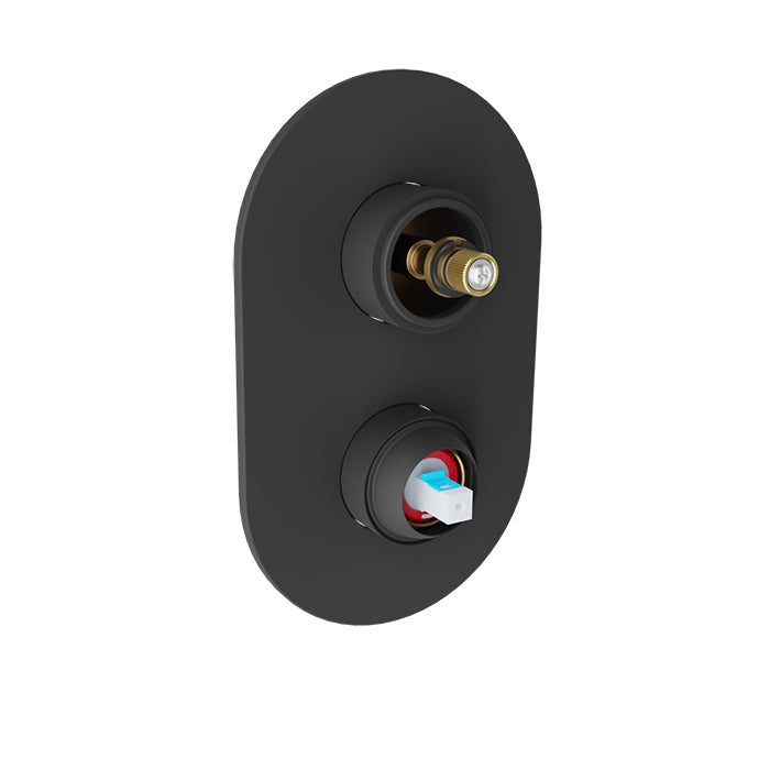 Baril - Air B80 Pressure balanced shower control valve with 2-way diverter without handle