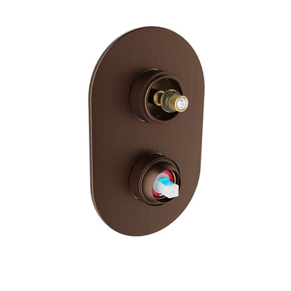 Baril - Air B80 Trim only for pressure balanced shower control valve with 2-way diverter (without handle)