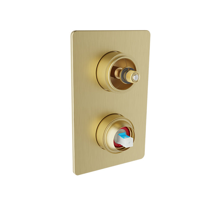 Baril - Air B80 Pressure balanced shower control valve with 3-way diverter without handle
