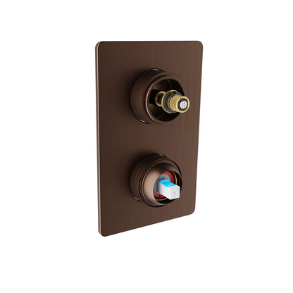 Baril - Air B80 Pressure balanced shower control valve with 3-way diverter without handle