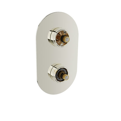 Baril - Air B80 Thermostatic pressure balanced shower valve with 2-way diverter without handle