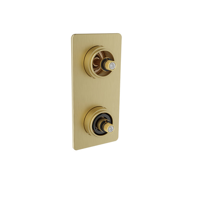 Baril - Air B80 Thermostatic pressure balanced shower valve with 2-way diverter without handle