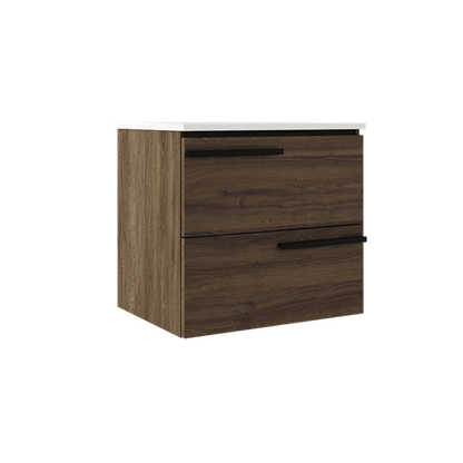 Ico - Accent 24 Inch Two Drawer Wall-Mounted Vanity