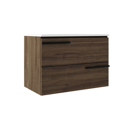 Ico - Accent 31 Inch Two Drawer Wall-Mounted Vanity