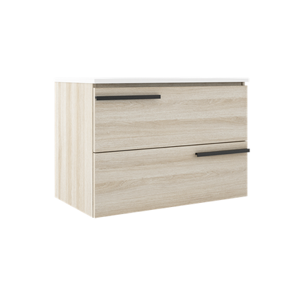 Ico - Accent 31 Inch Two Drawer Wall-Mounted Vanity