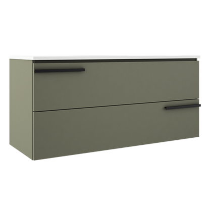 Ico - Accent 48 Inch Two Drawer Wall-Mounted Vanity