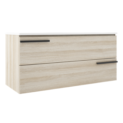 Ico - Accent 48 Inch Two Drawer Wall-Mounted Vanity