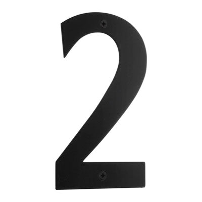 Beslagsboden - House Number 2 in Stainless Steel