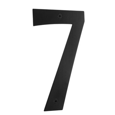 Beslagsboden - House Number 7 in Stainless Steel