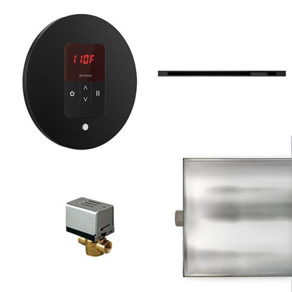 Mr. Steam - Basic Butler Linear Steam Shower Control Package With Itempo Control And Linear Steamhead Round