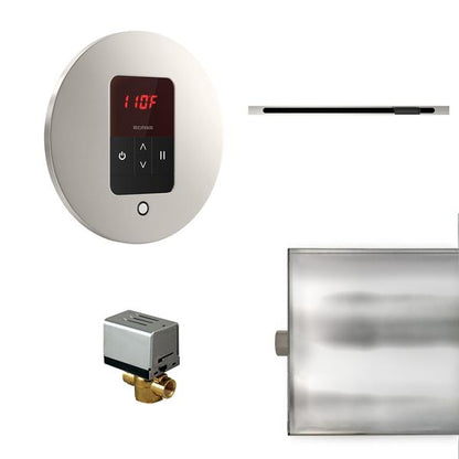 Mr. Steam - Basic Butler Linear Steam Shower Control Package With Itempo Control And Linear Steamhead Round