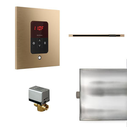 Mr. Steam - Basic Butler Linear Steam Shower Control Package With Itempo Control And Linear Steamhead Square