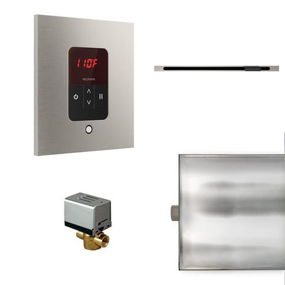 Mr. Steam - Basic Butler Linear Steam Shower Control Package With Itempo Control And Linear Steamhead Square