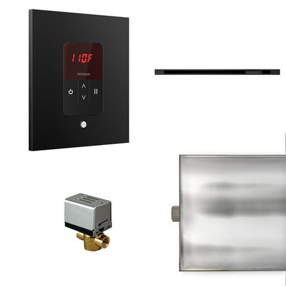 Mr. Steam - Basic Butler Linear Steam Shower Control Package With Itempo Control And Linear Steamhead Square
