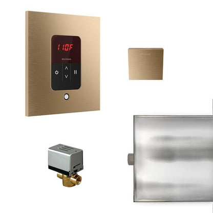 Mr. Steam - Basic Butler Steam Shower Control Package With Itempo Control And Aroma Designer Steamhead Square