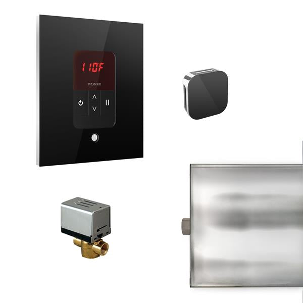 Mr. Steam - Basic Butler Steam Shower Control Package With Itempo Control And Aroma Designer Steamhead Square