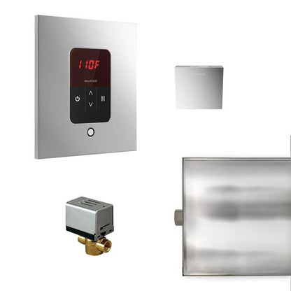 Mr. Steam - Basic Butler Steam Shower Control Package With Itempo Control And Aroma Designer Steamhead Square