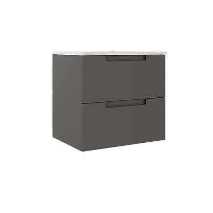 Ico - Coda 24 Inch Two Drawer Wall-Mounted Vanity