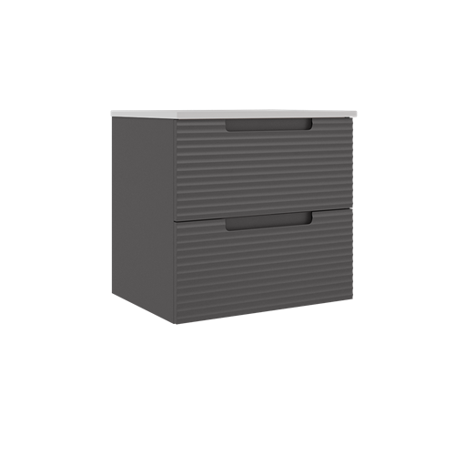 Ico - Coda 24 Inch Two Drawer Wall-Mounted Vanity