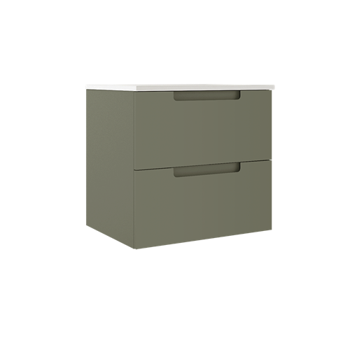 Ico - Coda 24 Inch Two Drawer Wall-Mounted Vanity