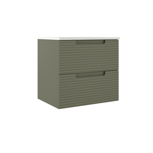 Ico - Coda 24 Inch Two Drawer Wall-Mounted Vanity