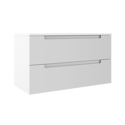 Ico - Coda 36 Inch Two Drawer Wall-Mounted Vanity