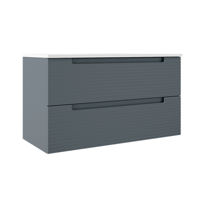 Ico - Coda 36 Inch Two Drawer Wall-Mounted Vanity