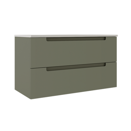 Ico - Coda 36 Inch Two Drawer Wall-Mounted Vanity