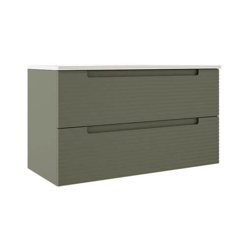 Ico - Coda 36 Inch Two Drawer Wall-Mounted Vanity