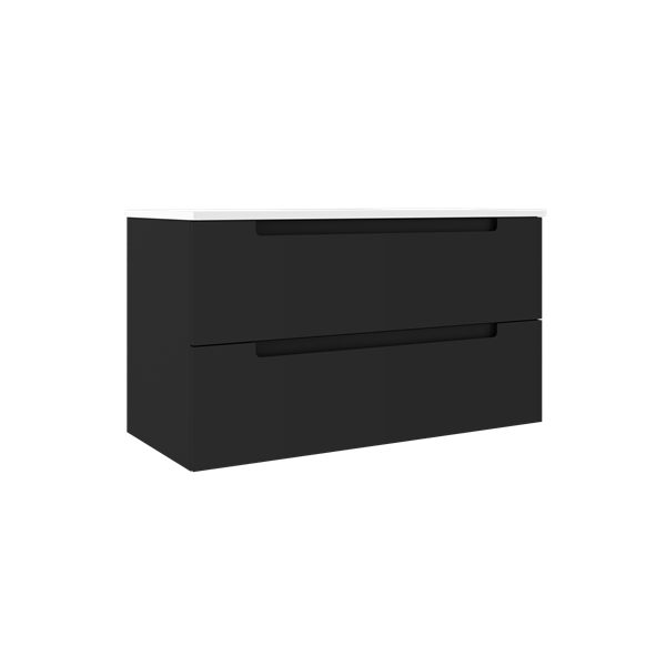 Ico - Coda 36 Inch Two Drawer Wall-Mounted Vanity