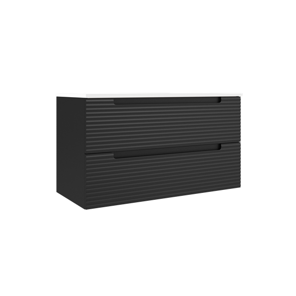 Ico - Coda 36 Inch Two Drawer Wall-Mounted Vanity