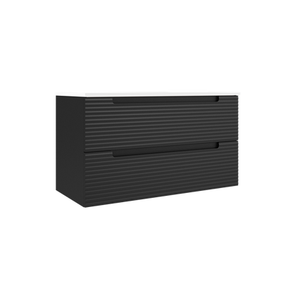 Ico - Coda 36 Inch Two Drawer Wall-Mounted Vanity