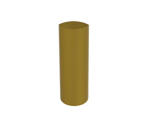 Mountain Plumbing - 5 Inch Threaded Brass Tailpiece for Bath Tub Drains