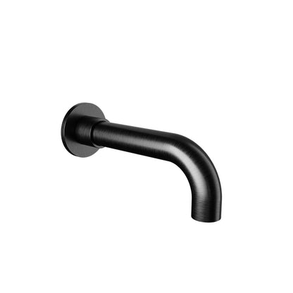 Baril - Round modern tub spout without diverter 1/2 Inch F