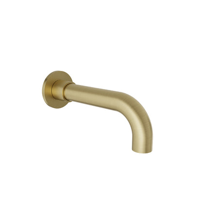 Baril - Round modern tub spout without diverter 1/2 Inch F