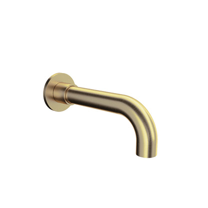 Baril - Round modern tub spout without diverter 1/2 Inch F