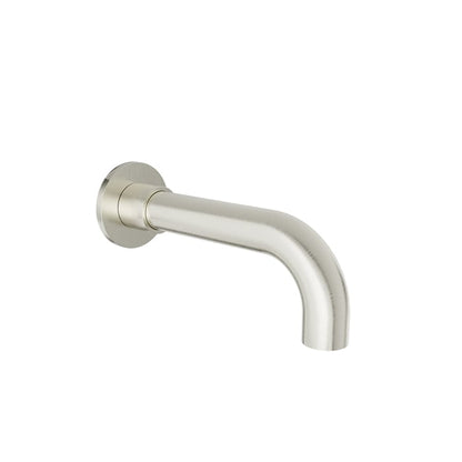 Baril - Round modern tub spout without diverter 1/2 Inch F