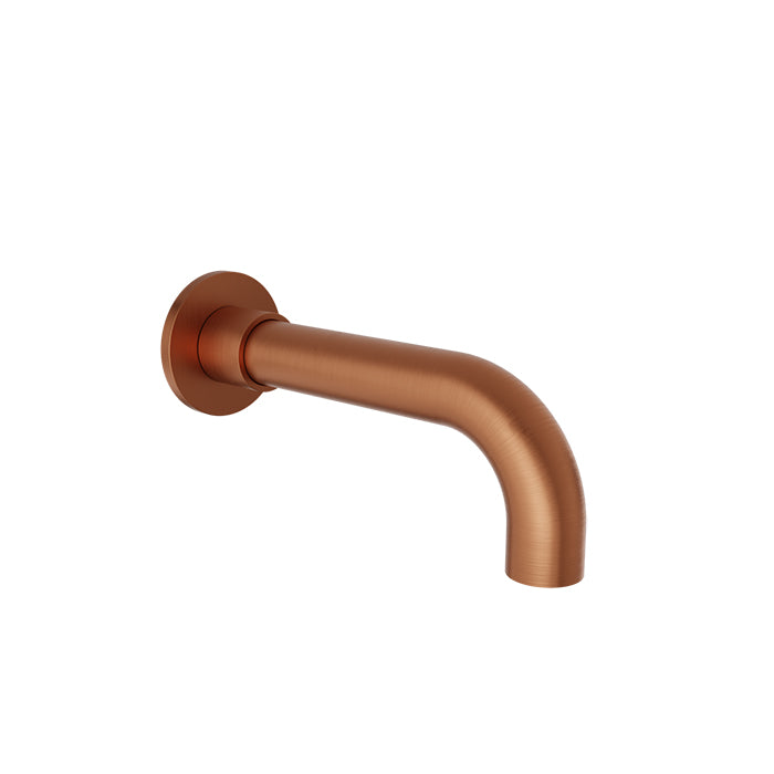 Baril - Round modern tub spout without diverter 1/2 Inch F
