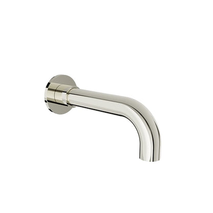 Baril - Round modern tub spout without diverter 1/2 Inch F
