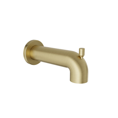 Baril - Round 7 Inch tub spout with diverter