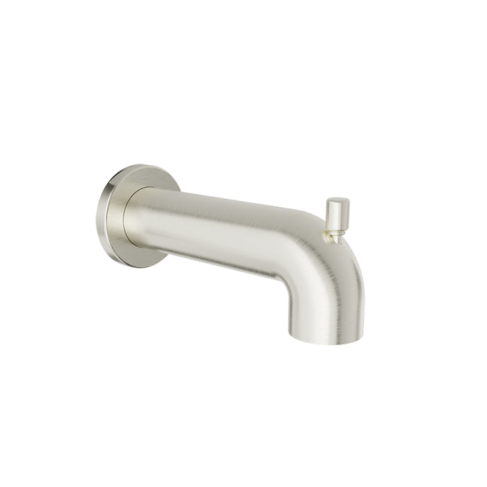 Baril - 7 Inch round tub spout with diverter