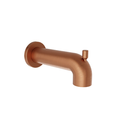 Baril - 7 Inch round tub spout with diverter