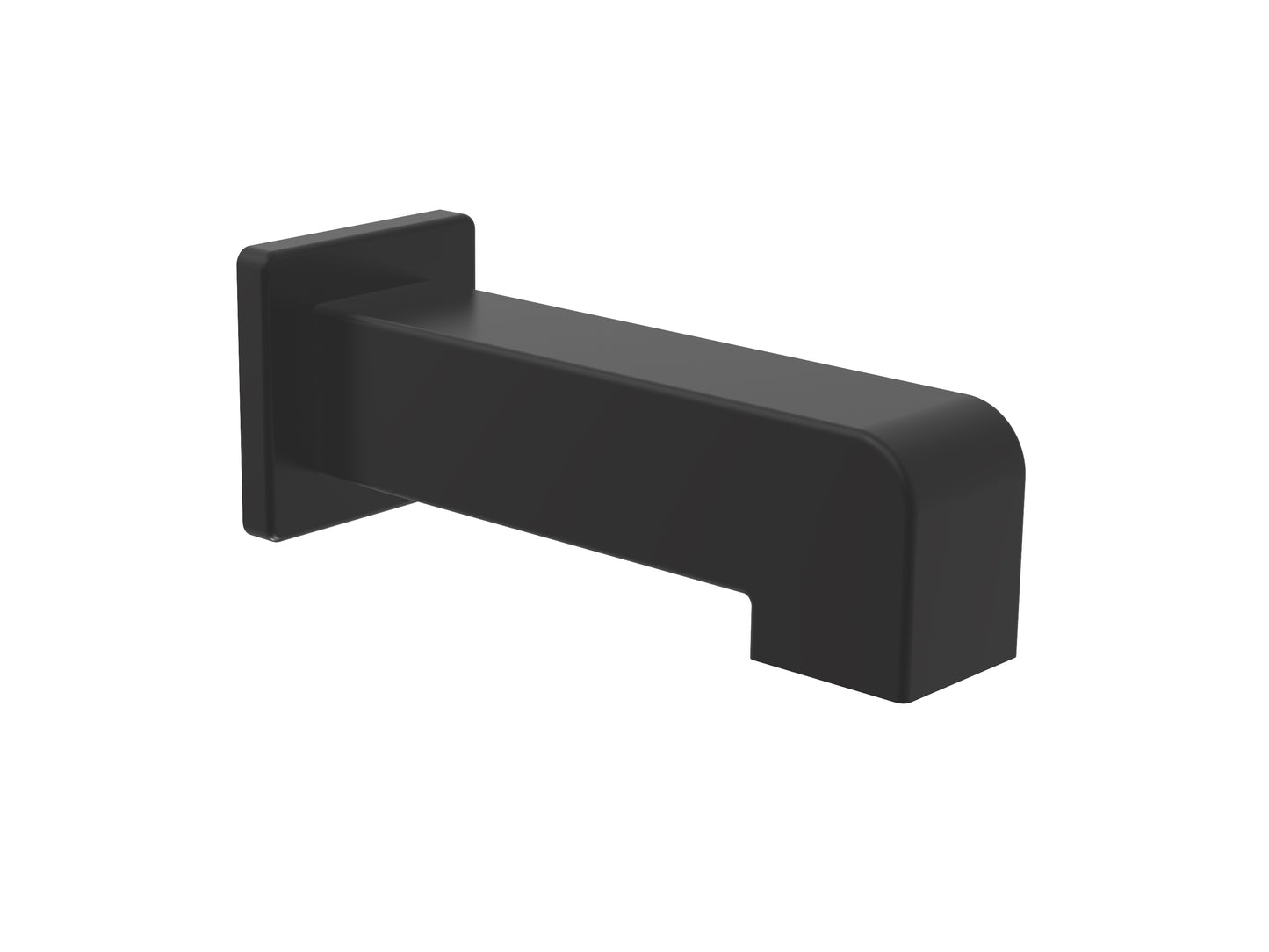 Baril - Square 7 Inch tub spout without diverter