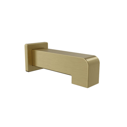 Baril - Square 7 Inch tub spout without diverter