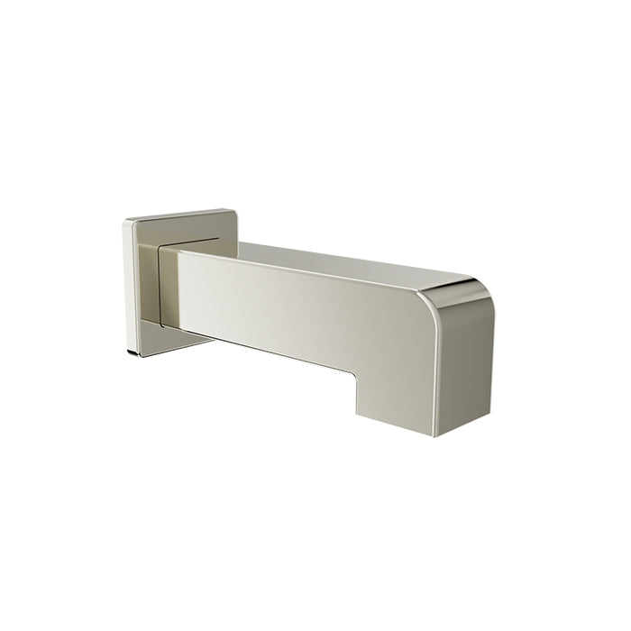 Baril - Square 7 Inch tub spout without diverter