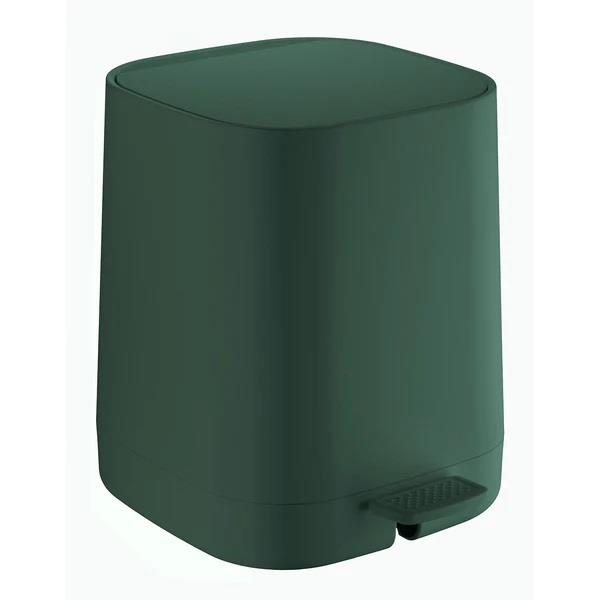 Beslagsboden - Pedal Bin 4 L. Dark Green. Height 255 Mm.