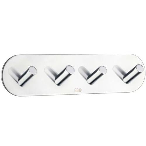 Beslagsboden - Design Quadruple Hook Self-Adhesive