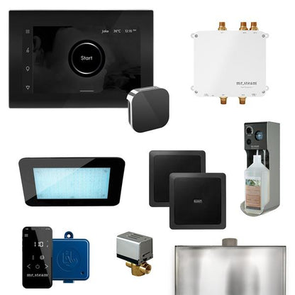 Mr. Steam - Bliss Programmable Steam Generator Control Kit With Isteamx Control And Aroma Glass Steamhead