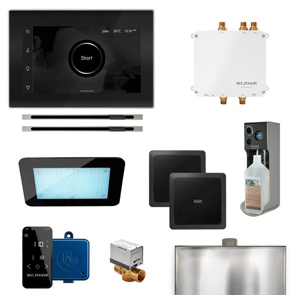 Mr. Steam - Bliss Max Linear Programmable Steam Generator Control Kit With Isteamx Control And Linear Steamhead