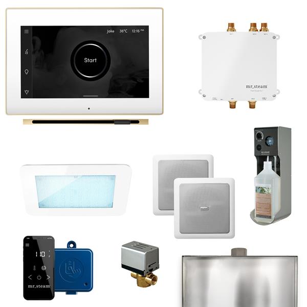 Mr. Steam - Bliss Linear Programmable Steam Generator Control Kit With Isteamx Control And Linear Steamhead